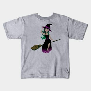 Cute witch Kids T-Shirt